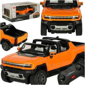 Samochód zdalnie sterowany Rastar 93000 Hummer EV 1:16 pomarańczowy 114315579