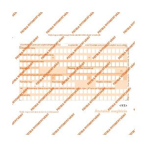 PFNY.11 Átutalási Megbízás Nyomtatvány - 2 lapos garnitúra 139216868 - WaliSec