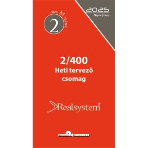 Realsystem Gyűrűs Naptár Kiegészítő - 2 Éves Heti Beosztás 136077311 - REALSYSTEM