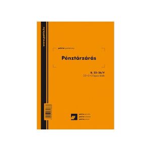 Office Depot Pénztárzárás Nyomtatvány - A5 - 25x(2+2) lap 139216729 - Office Depot
