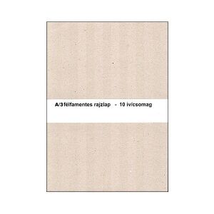A3 Félfamentes Rajzlap - 10 db 125754672 - WaliSec