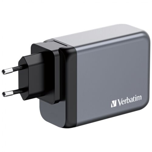 Verbatim 200W GaN Töltő - USB-A + 3x USB-C