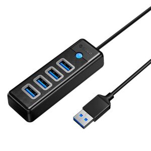 Orico Hub USB to 4x USB 3.0, 5 Gbps, 0.15m (Black) (PW4U-U3-015-BK-EP-IP) 144952802 - Orico