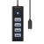 Orico Függőleges USB-C - 4x USB 3.0 Hub