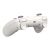 GameSir T4n white wireless gaming controller, side view