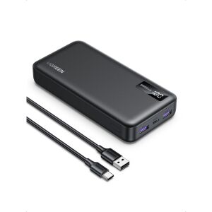 Ugreen PB312 20000mAh Power Bank с USB-C кабел - Външна батерия и Powerbank