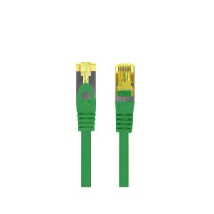 PATCHCORD KAT.6A S/FTP LSZH CU 1M ZIELONY FLUKE PASSED LANBERG 126194416 - Kabel