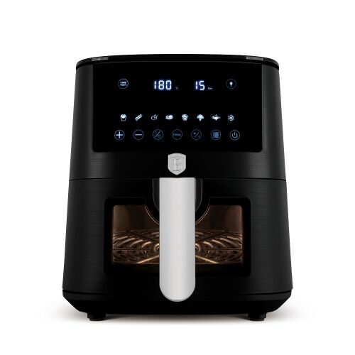Berlinger Haus BH/9557 digital air fryer, black, front view