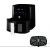 Berlinger Haus BH/9557 black air fryer with removable basket