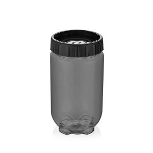 IRIS Stack & Lock 1000ml Fekete Tárolóedény - Tárolódoboz & kosár