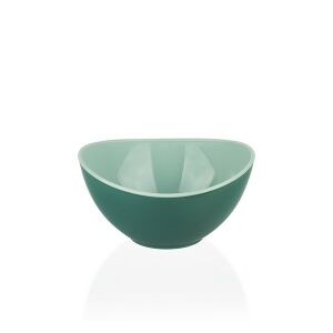 IRIS L-00468 zöld, kéttónusú tál, 450ml - Tál