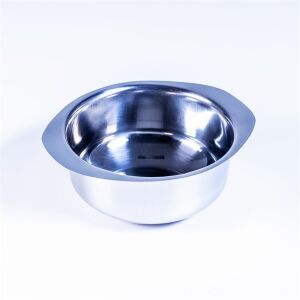 TOO KT-440 14 cm-es fém füles tál - Tál