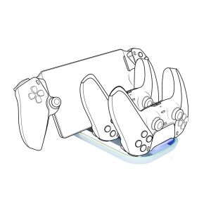 Nacon PS Portal DualSense Tripla Kontroller Töltőállomás - Nacon