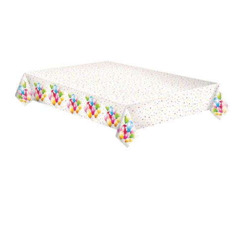 IRIS Daisy Papiertischdecke mit Ballondesign, 120x180 cm