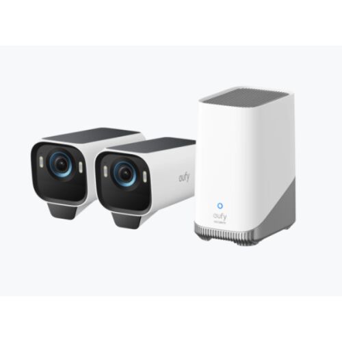 Sistem de camere de securitate EufyCam S3 Pro cu stație de bază, securitate 4K UHD pentru exterior
