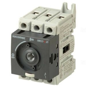 Socomec SIRCO M1 3P 25A szakaszolókapcsoló (22003002) 126207774 - Socomec