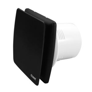 Ventilator de evacuare Commel 100 mm negru cu rulment cu bile, 12W, 95 m³/h, 34 dB - Ventilator de ventilație