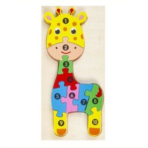 Fa Zsiráf Puzzle - 10 db-os 114206448 - Baba puzzle