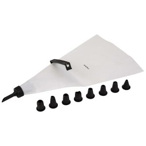 Nava Misty piping bag set with 9 interchangeable nozzles - Pastry decorating tool