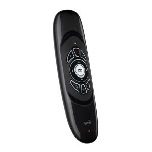 Home URCAIR2 SMART remote control, black, angled view - Remote Control