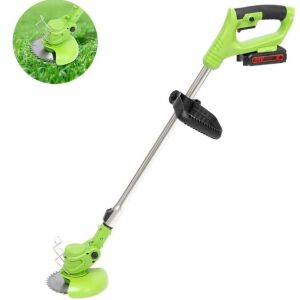 Tăietoare de iarbă electrică fără fir cu mâner reglabil și baterie - Masini de tuns iarba