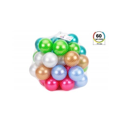 Gyöngygömb készlet 70 mm TechnoK, a játszóközpont, 60 db
