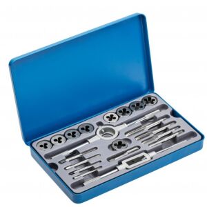 Zestaw gwintowników i narzynek Hogert HT3B580, 20 elementów - Hogert