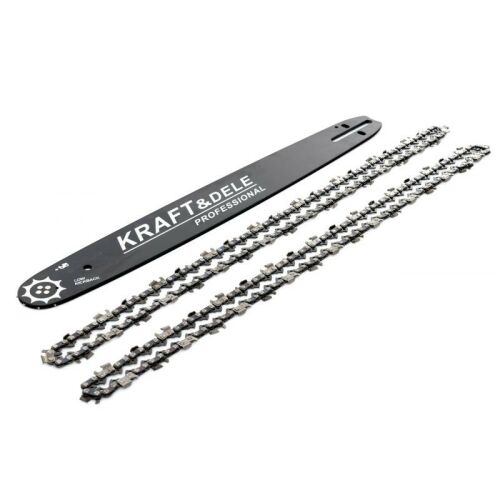 Комплект направляваща шина, 18"/45см +2 вериги, KD10153, Kraft&Dele 121736219