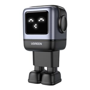 Ugreen Nexode RG Robot GaN 65W zidni punjač s 2 USB-C i 1 USB-A priključkom, siva - Ugreen