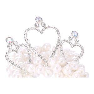 Bandă elastică decorativă cu perle și coroană - tip 2 114209719 - Agrafe de păr, benzi de păr