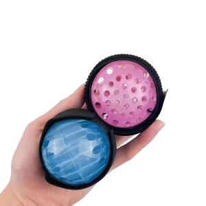 Interaktív játék, Flippy, Pattogó golyó Kristálylabda, gumiszalaggal, 6 cm, +7 év, műanyag, kék 114210568 - Pattogó labda