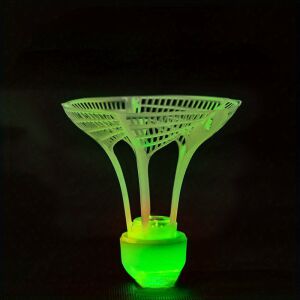 4db Fluoreszkáló Szélálló Tollaslabda Szett Szabadtéri Játékhoz 114212583 - Tollasütő, labda és felszerelés