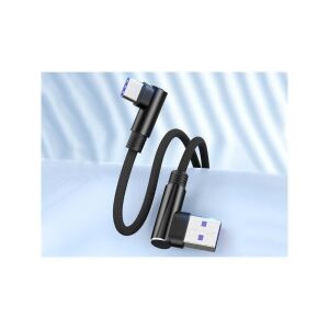 1 méteres USB-C típusú szögletes Quick Charge töltőkábel telefonhoz 114212761 - USB kábel
