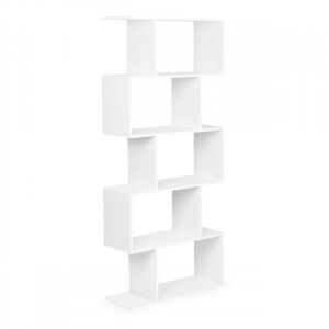 Moderner kariertes Regal für 5 weiße Bücher im Wohnzimmer 114213046 - Kinder & Jugendmöbel