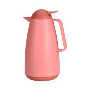 Rosa Thermoskanne, 1 Liter, mit Griff, für heiße und kalte Getränke - Krüge
