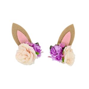 Zestaw 2 klipsów Zooky fioletowe uszy do popcornu 114214986 - Spinka do włosów, kratka do włosów