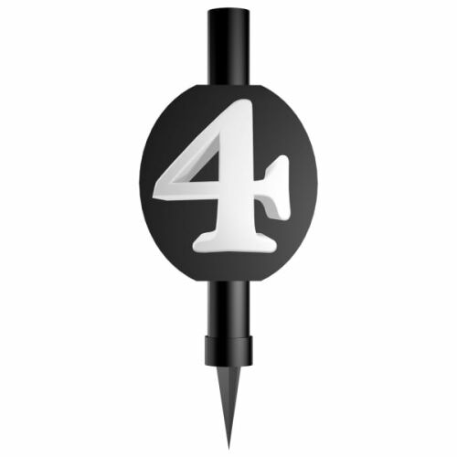 Artificie pentru Tort, "Fântână Scânteietoare", Cifra 4, Amscan 114215041