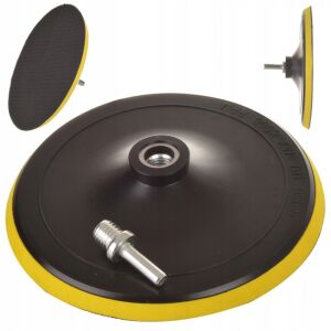 Brúsny penový držiak kotúča 180 mm pre vŕtačku pre brúsku pre brúsku pre brúsku pre brúsku M14 na suchý zips 114216148 - Leštiace kotúče