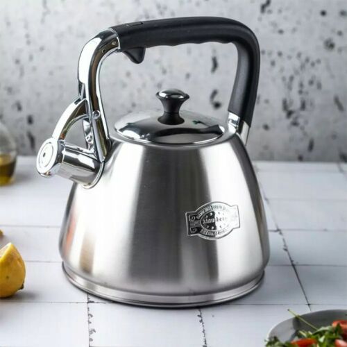 Fütyülő vízforraló Klausberg KB 7612, 3l, Indukciós, Hőszigetelt fogantyú, Rozsdamentes acél