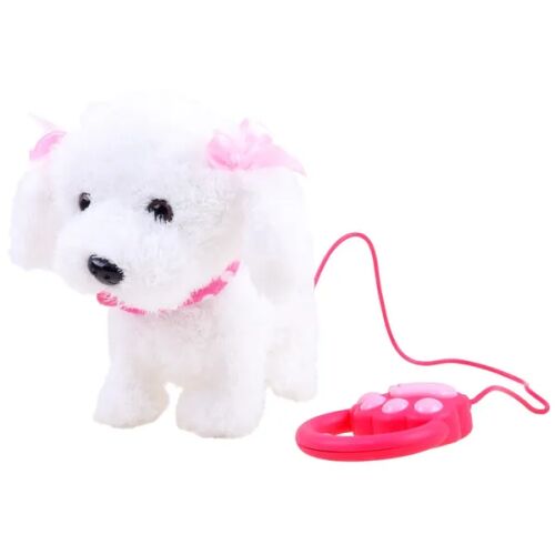 Jucărie de pluș interactivă pentru câini cu lesă