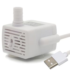 Vízszivattyú automata szökőkút típusú vízadagolóhoz kutyák és macskák számára, Linomag®, USB kábel