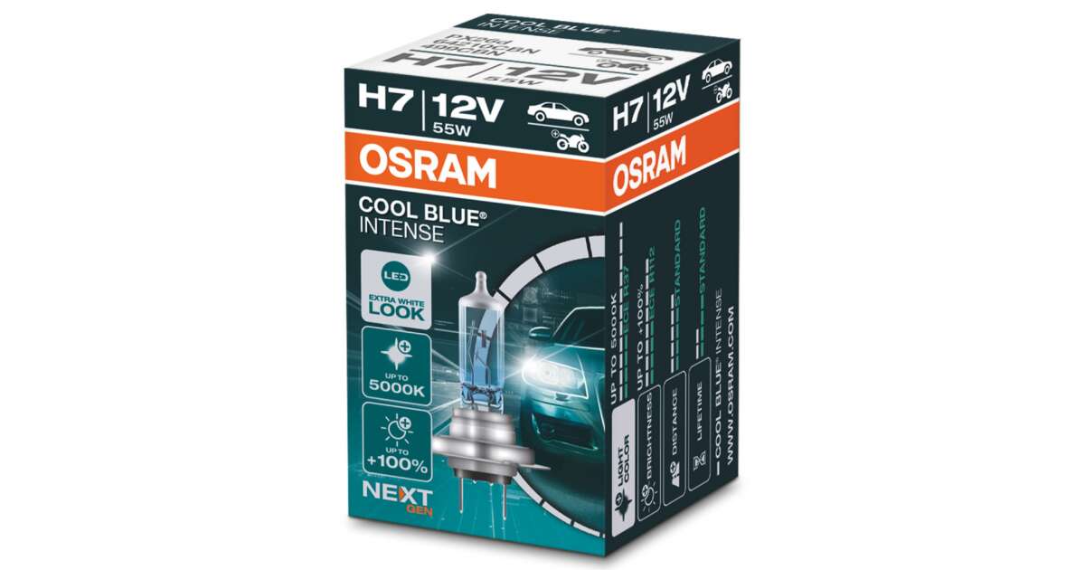 Osram H7 Cool Blue Intense NextGen +100% boxed 1 piece