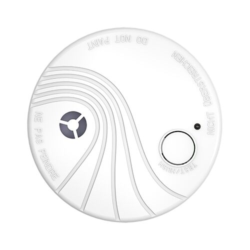 Hikvision AX PRO 868Mhz vezeték nélküli füstérzékelő, fehér, kerek, tesztgombbal