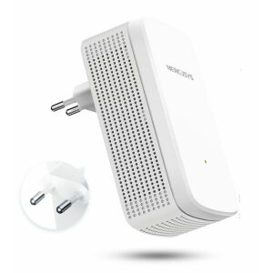 Extensor de rază de acțiune Wi-Fi Mercusys ME20 AC750, alb, cu priză europeană - Mercusys