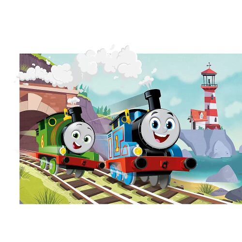 Maxi Trefl puzzle - Thomas & Friends, Tom és Percy a vonalakon, 24 darab