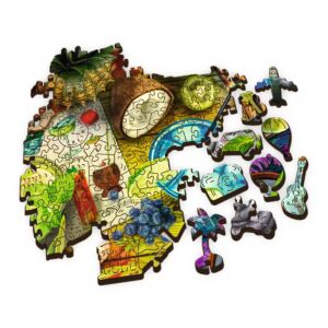 Drevené puzzle 500+1, Farebné koktaily