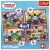 Cutie de puzzle Trefl 4 in 1 Thomas și prietenii, cu 4 puzzle-uri diferite cu Thomas și prietenii săi