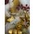 Assorted Springos gold Christmas tree ornaments