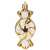 Springos gold candy Christmas tree ornament