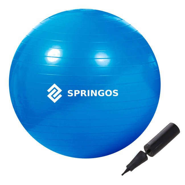 Springos Fitneszlabda - 85cm - Kék